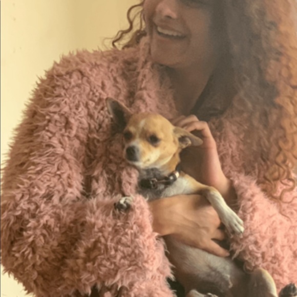 “THE EDIE” Bohemian Shaggy Coat - Picture 6 of 14